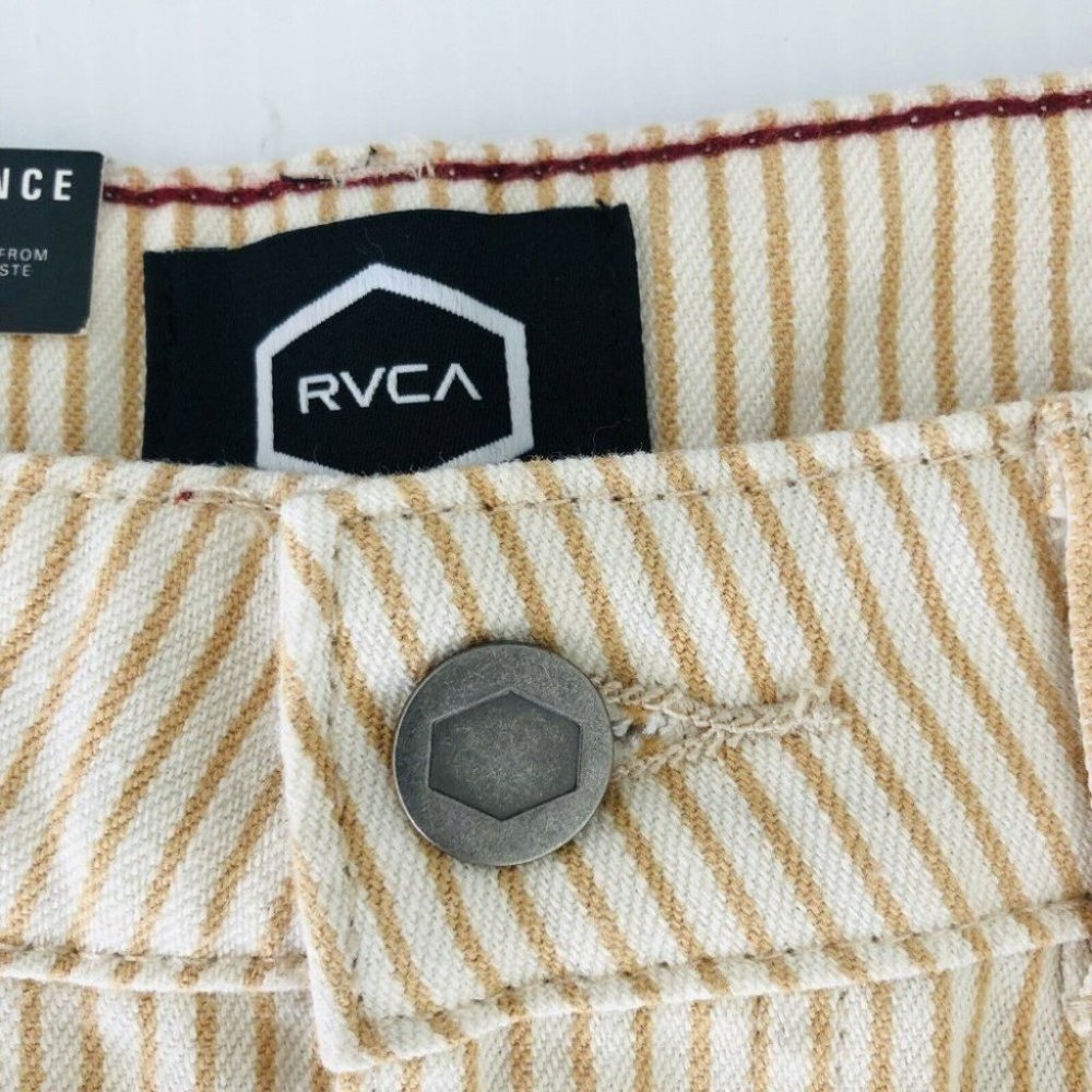 RVCA  Pants Sunshine Size 28 - Picture 7 of 11